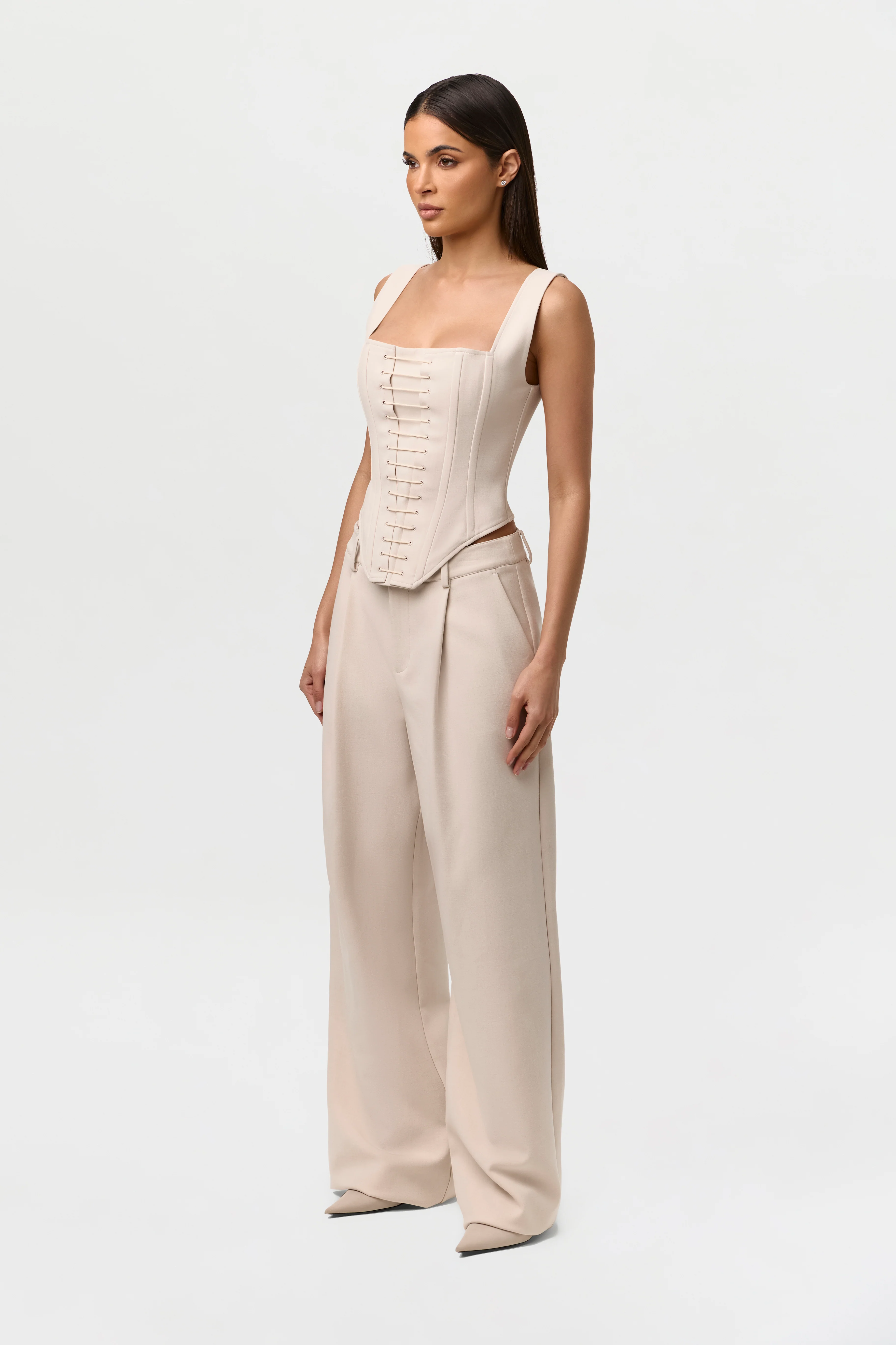 Suiting Tank Corset Top - Image 3