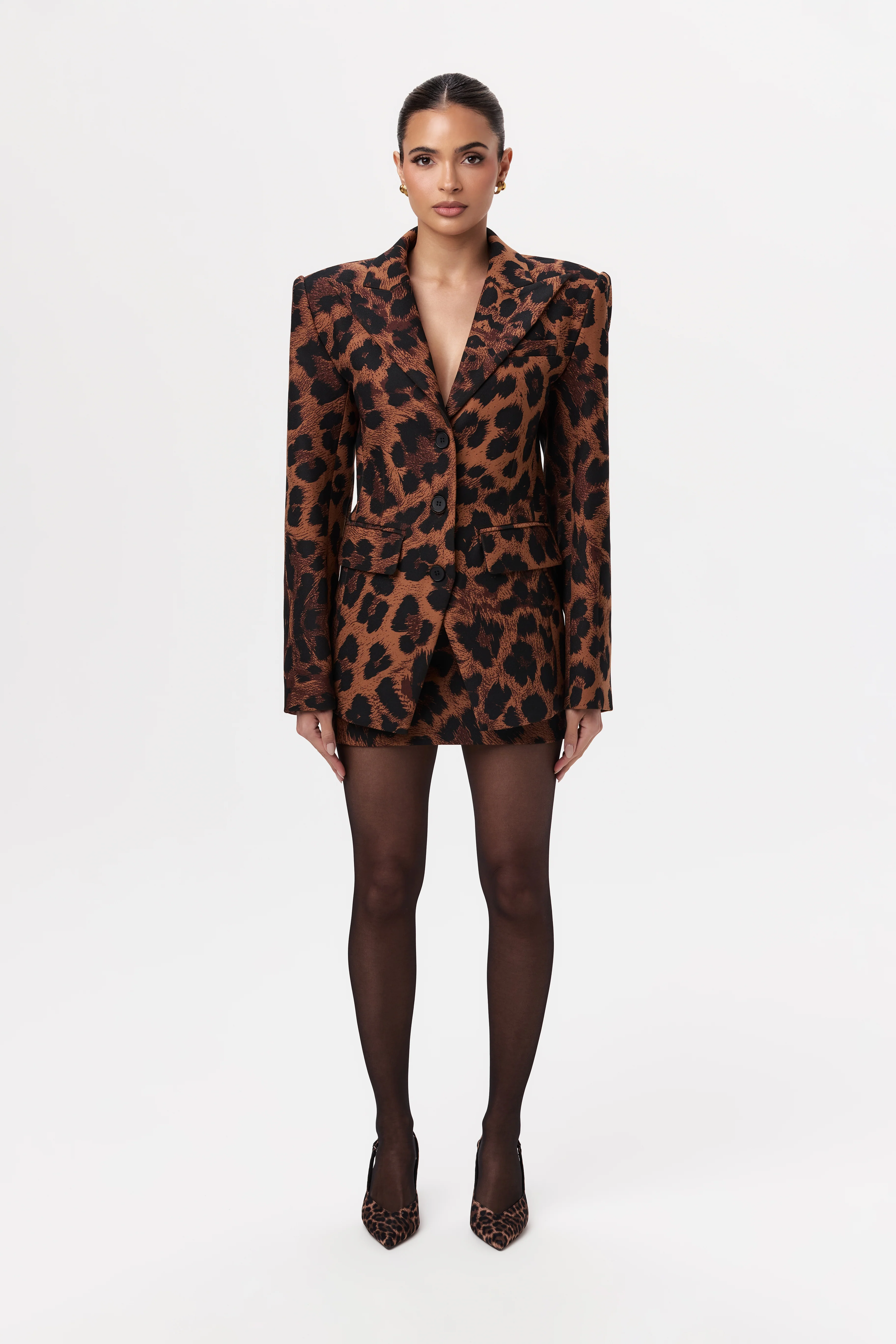 Suiting Power Shoulder Blazer - Image 11