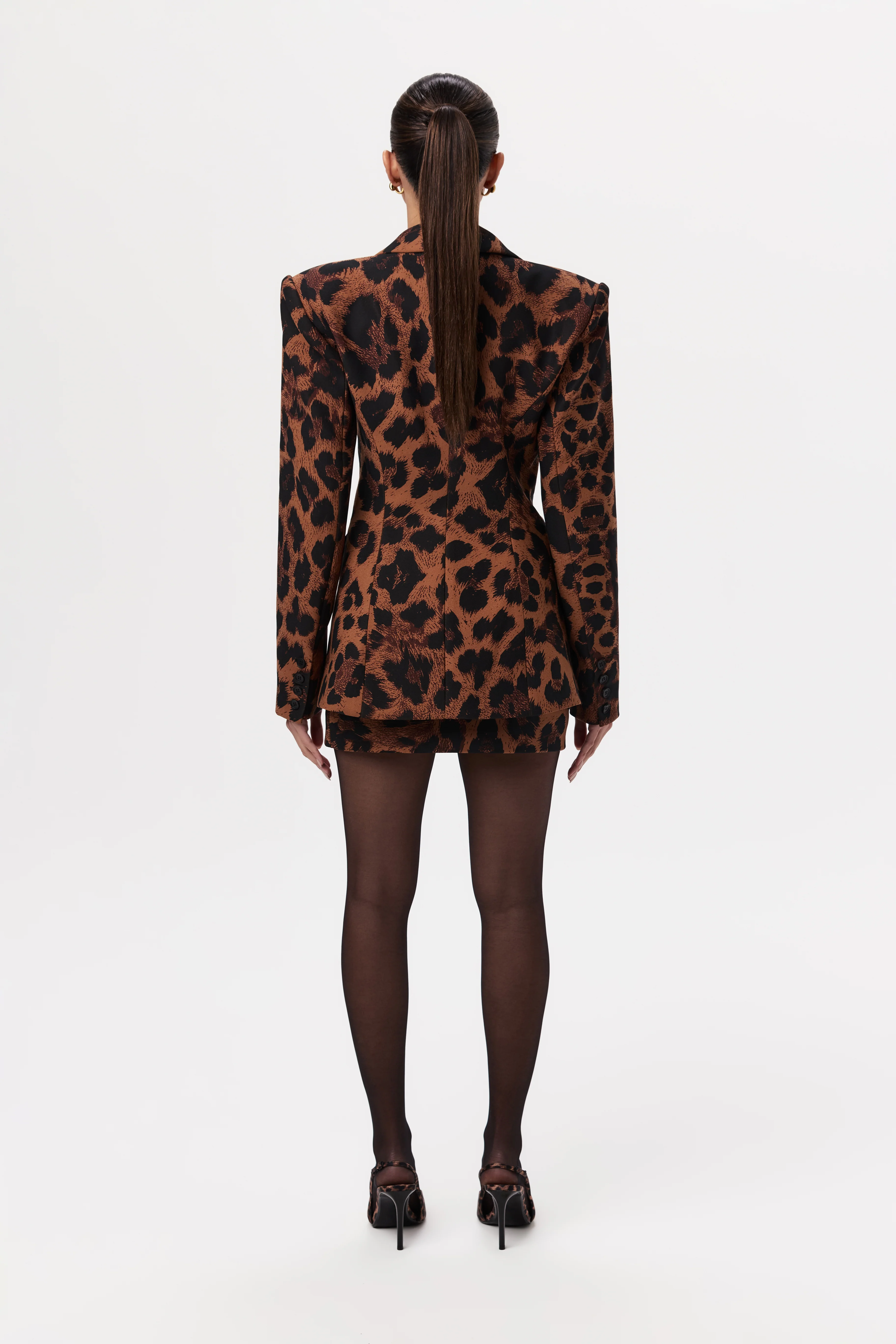 Suiting Power Shoulder Blazer - Image 14