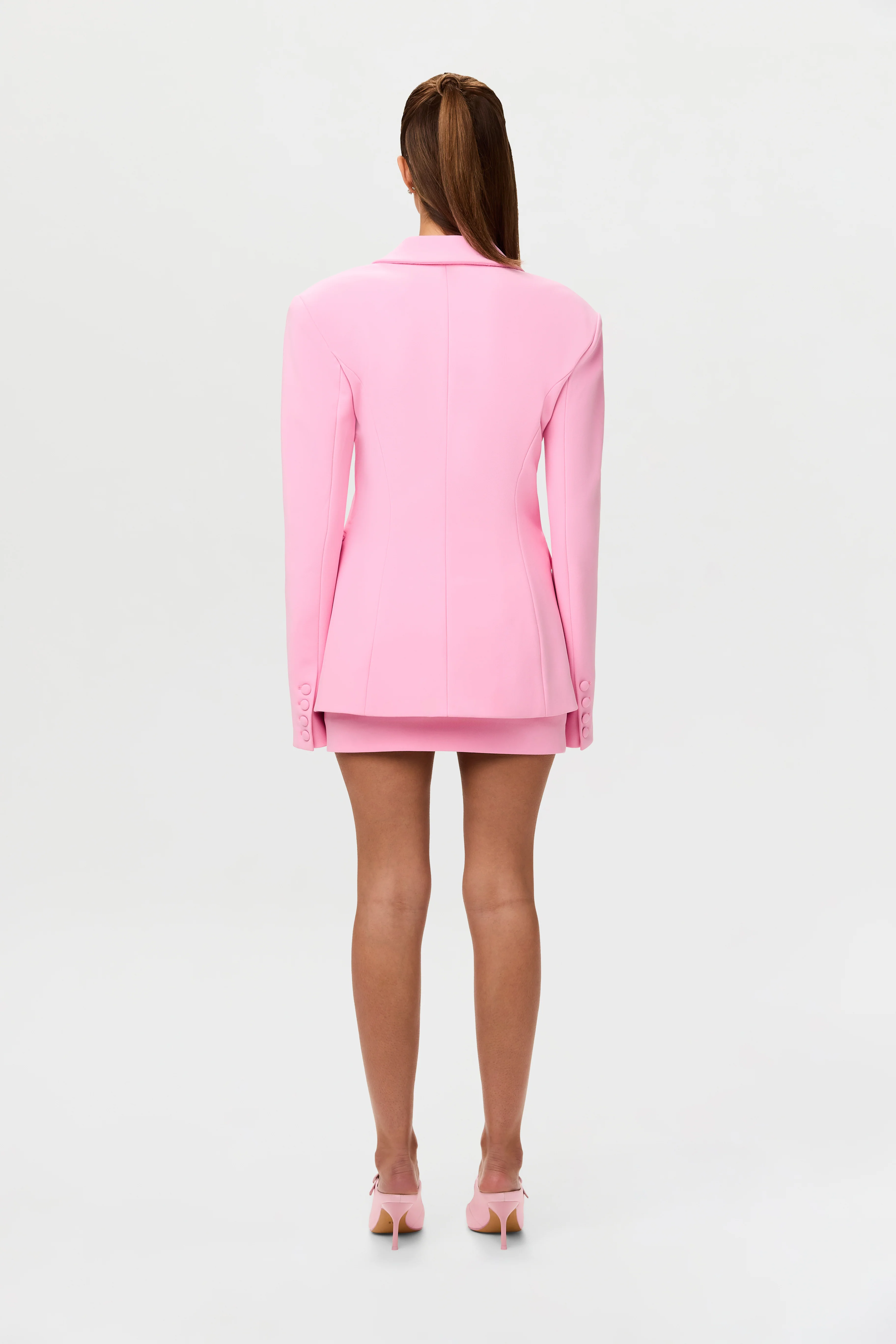 Suiting Power Shoulder Blazer - Image 23