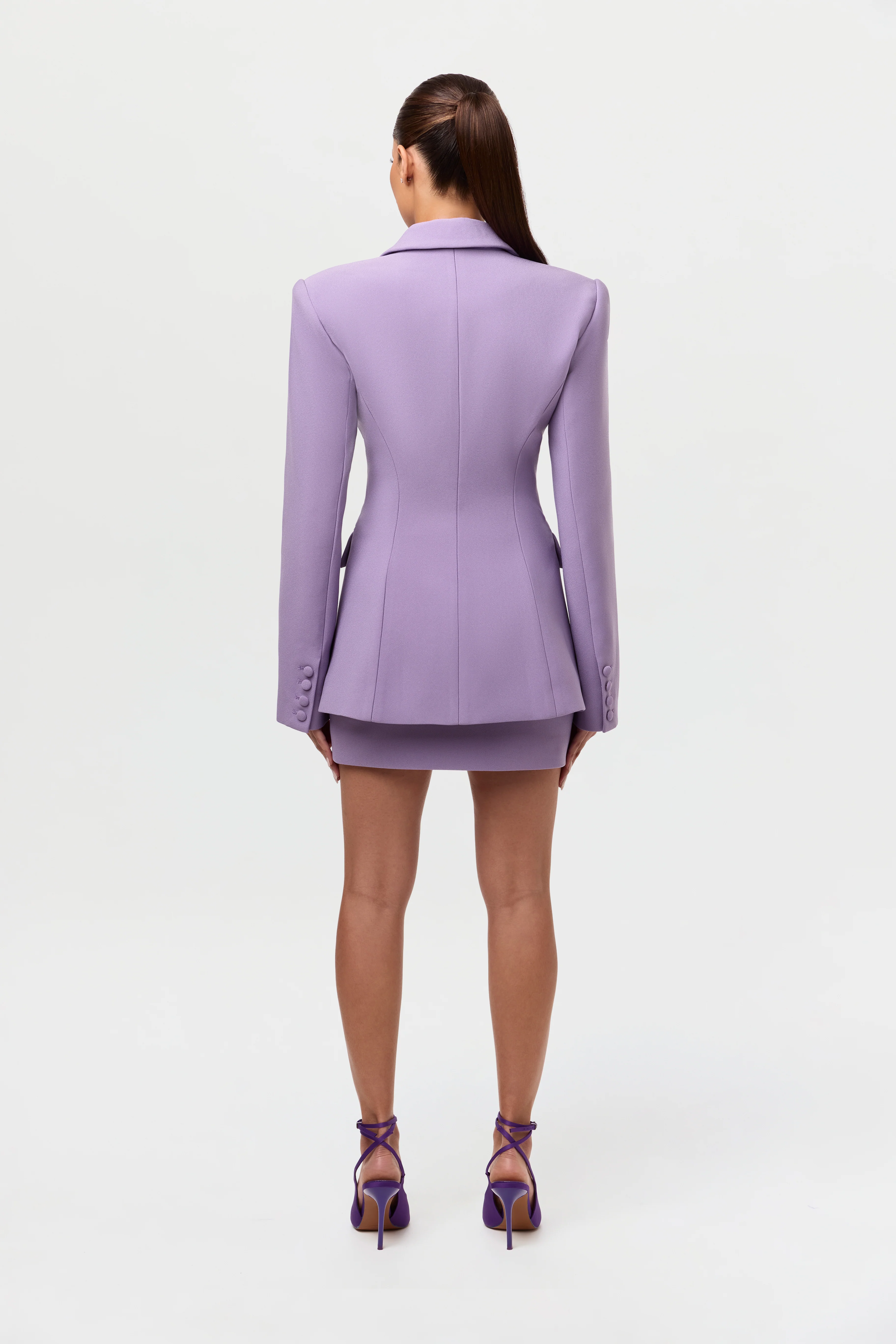 Suiting Power Shoulder Blazer - Image 28