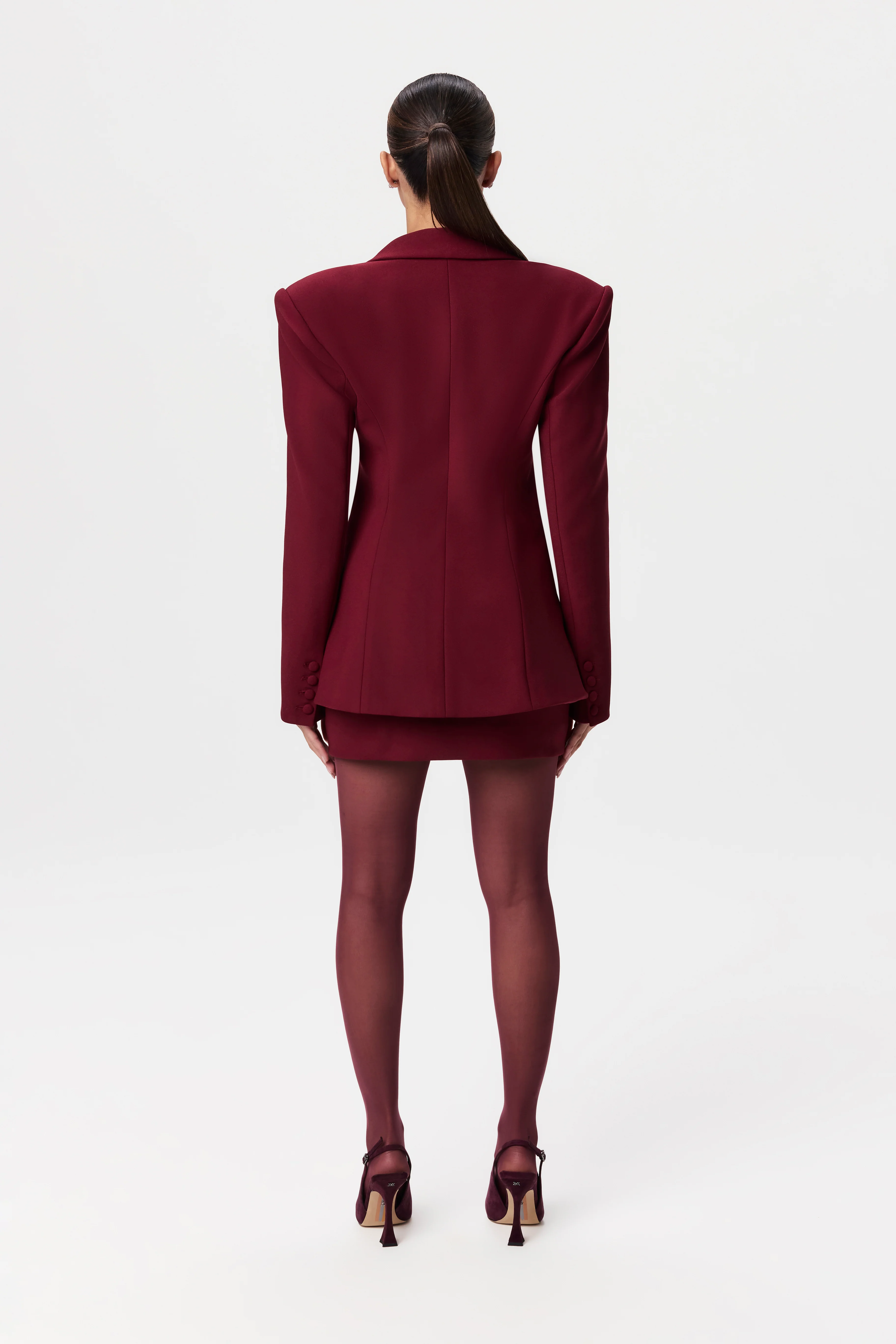 Suiting Power Shoulder Blazer - Image 44