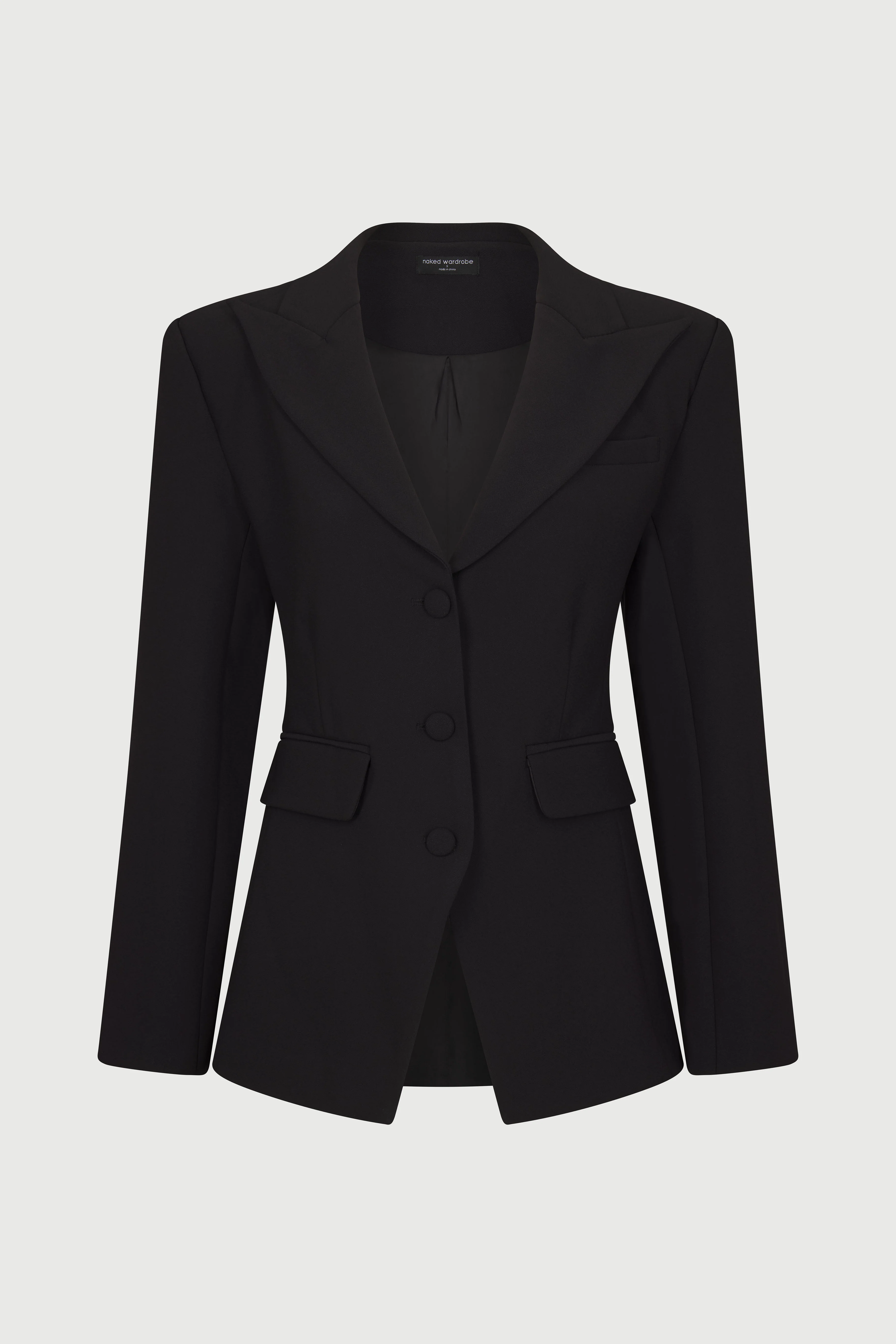 Suiting Power Shoulder Blazer - Image 7