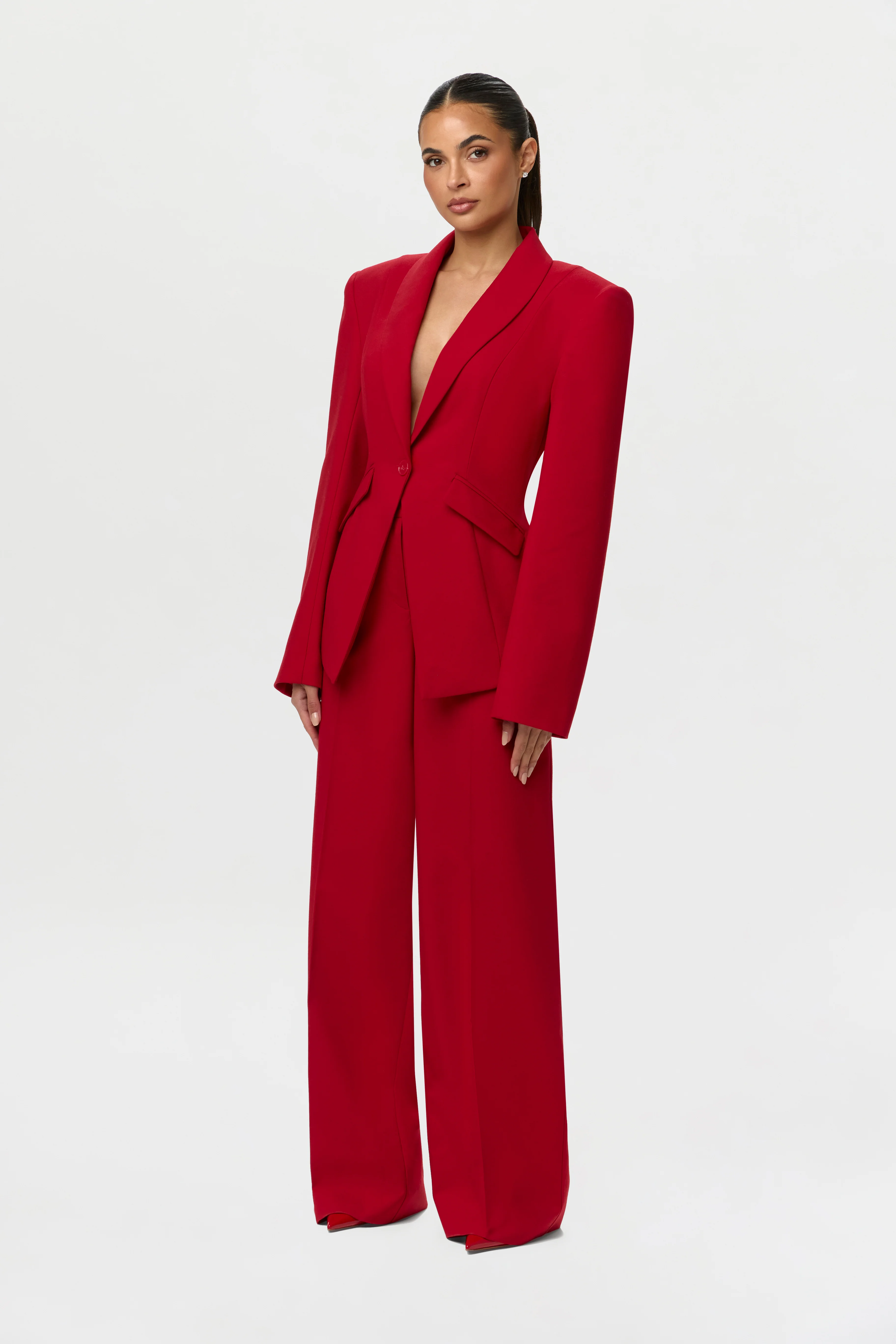 Suited Sculpted Blazer - Image 5