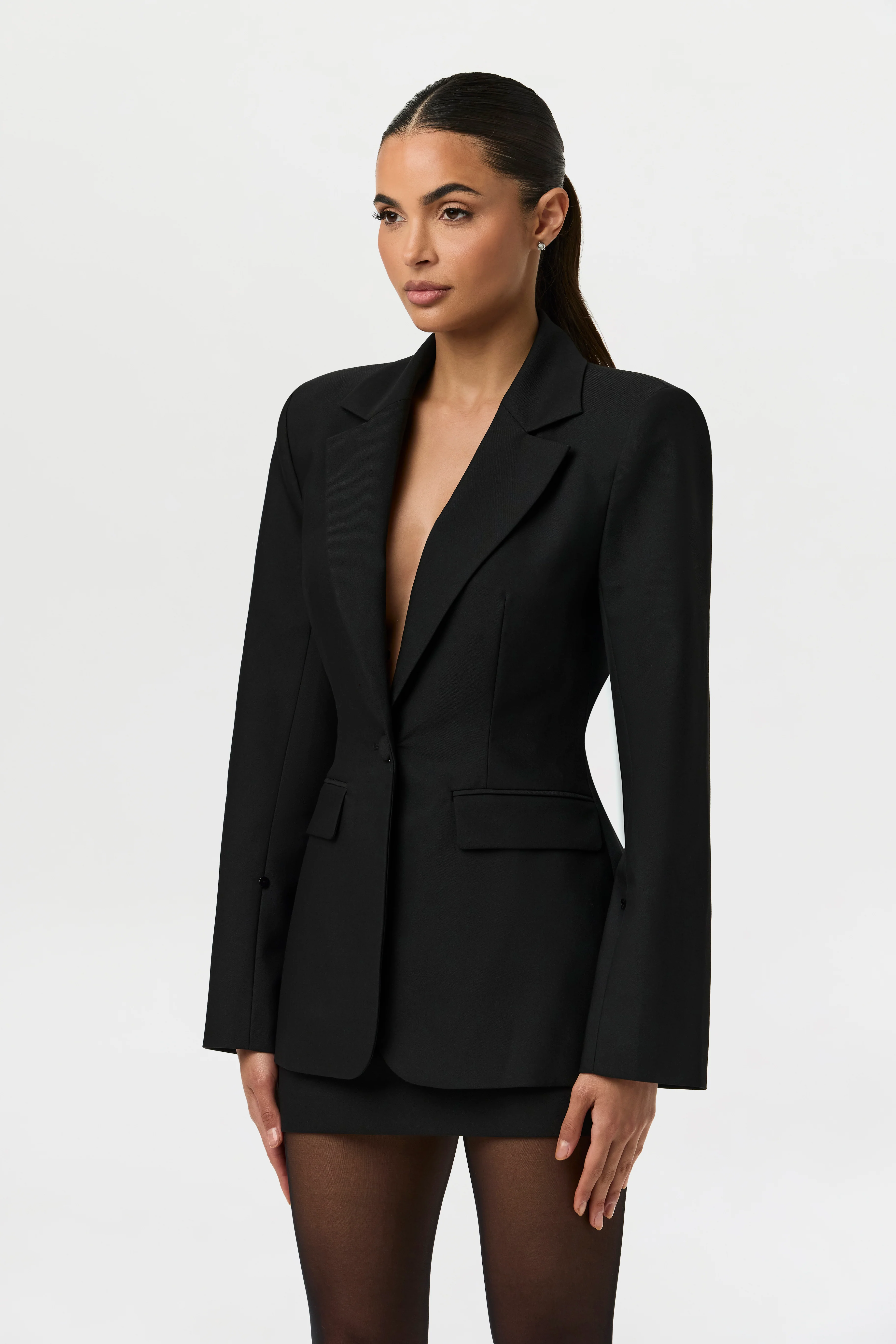 Suiting Mini Skirt - Image 11