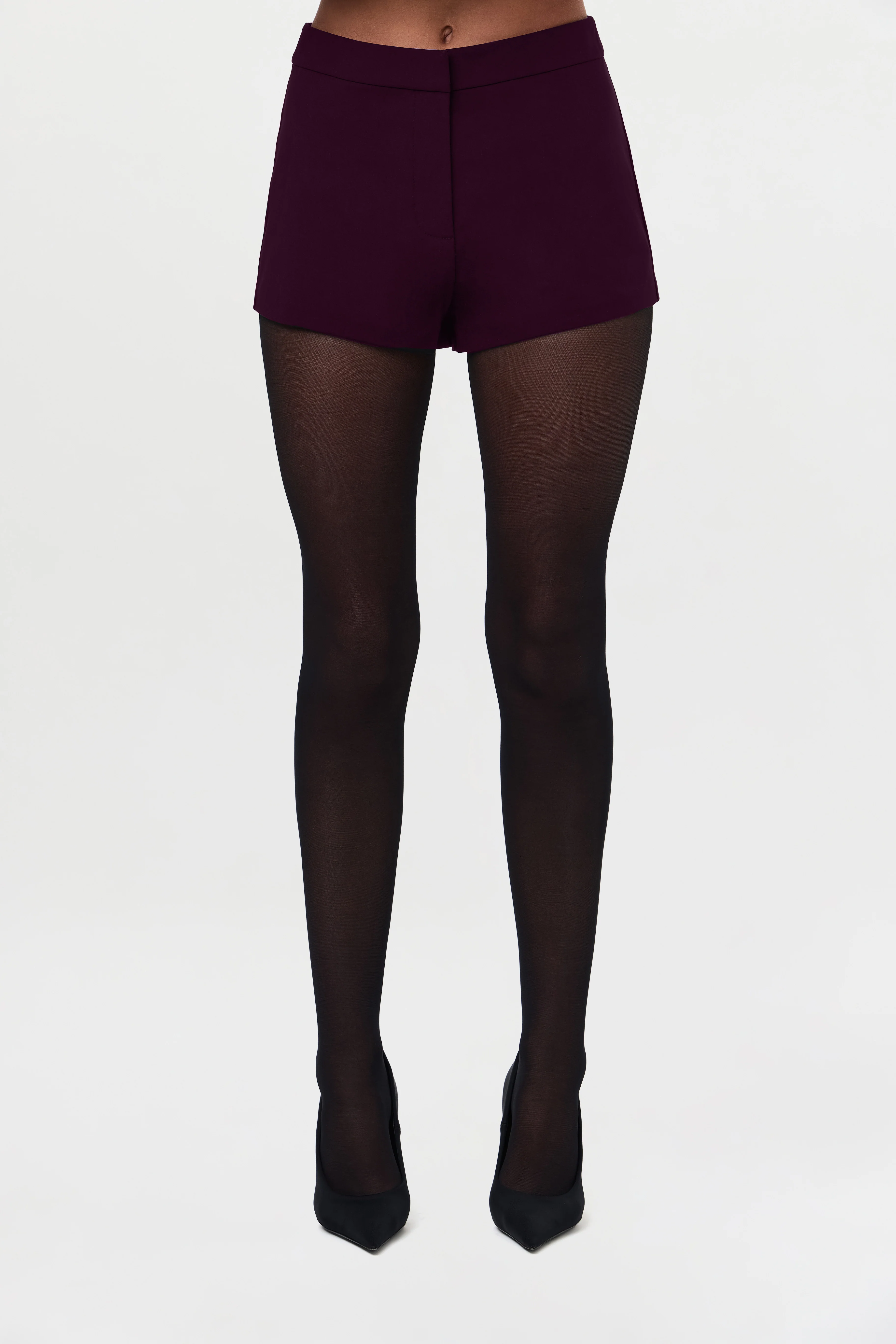 High Waist Suited Shorts - Image 13