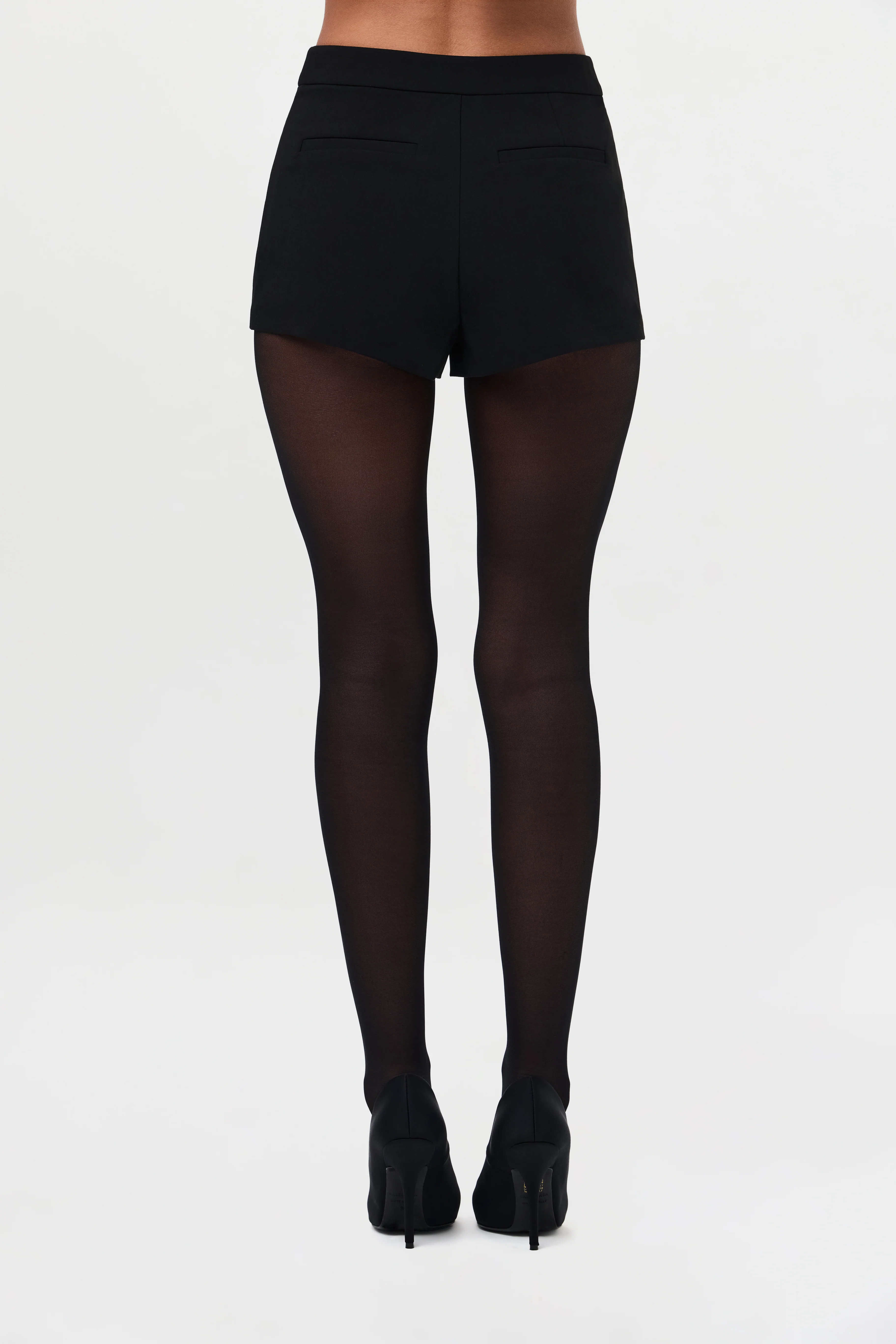 High Waist Suited Shorts - Image 30