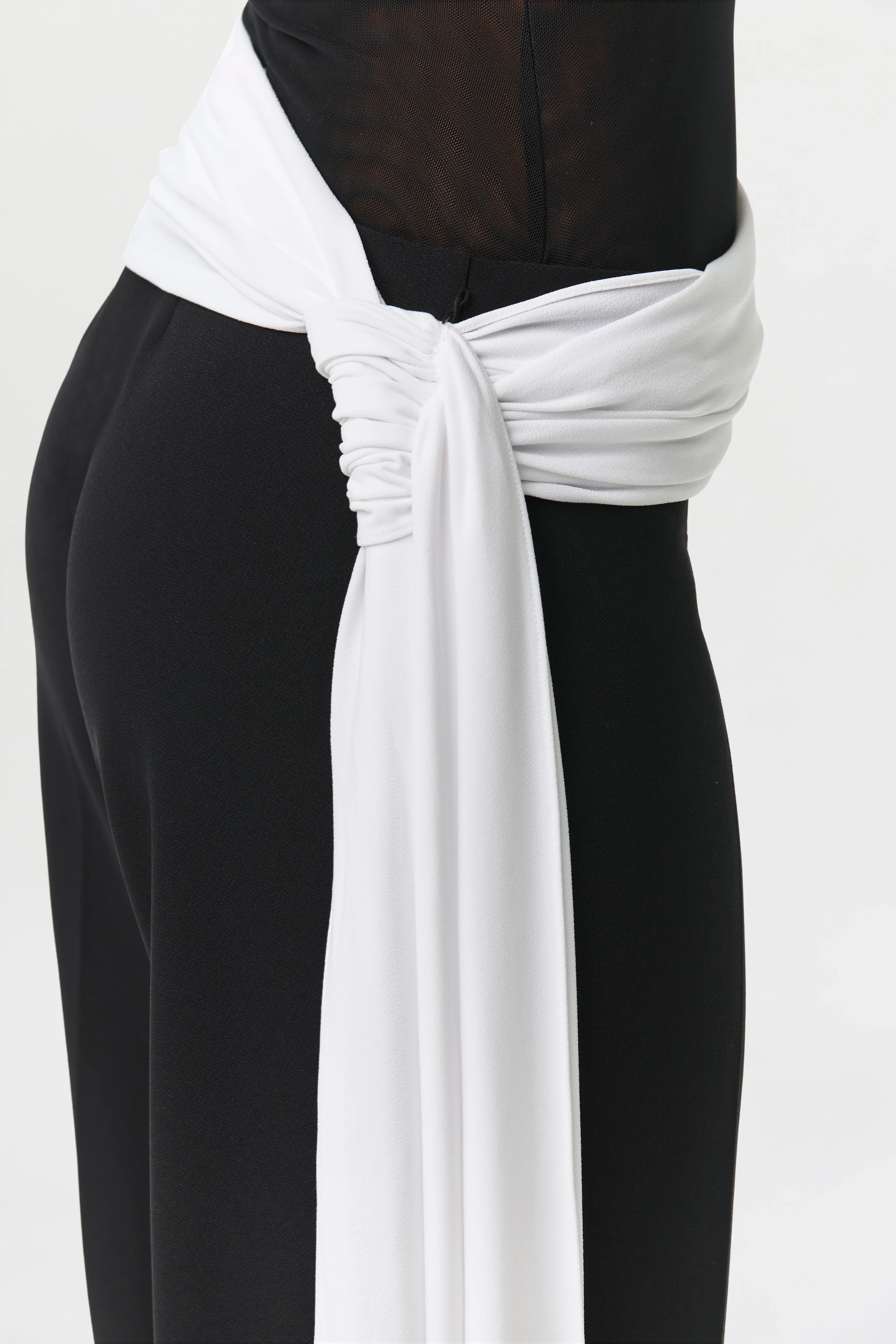 Suiting Contrast Straight Leg Pant - Image 6