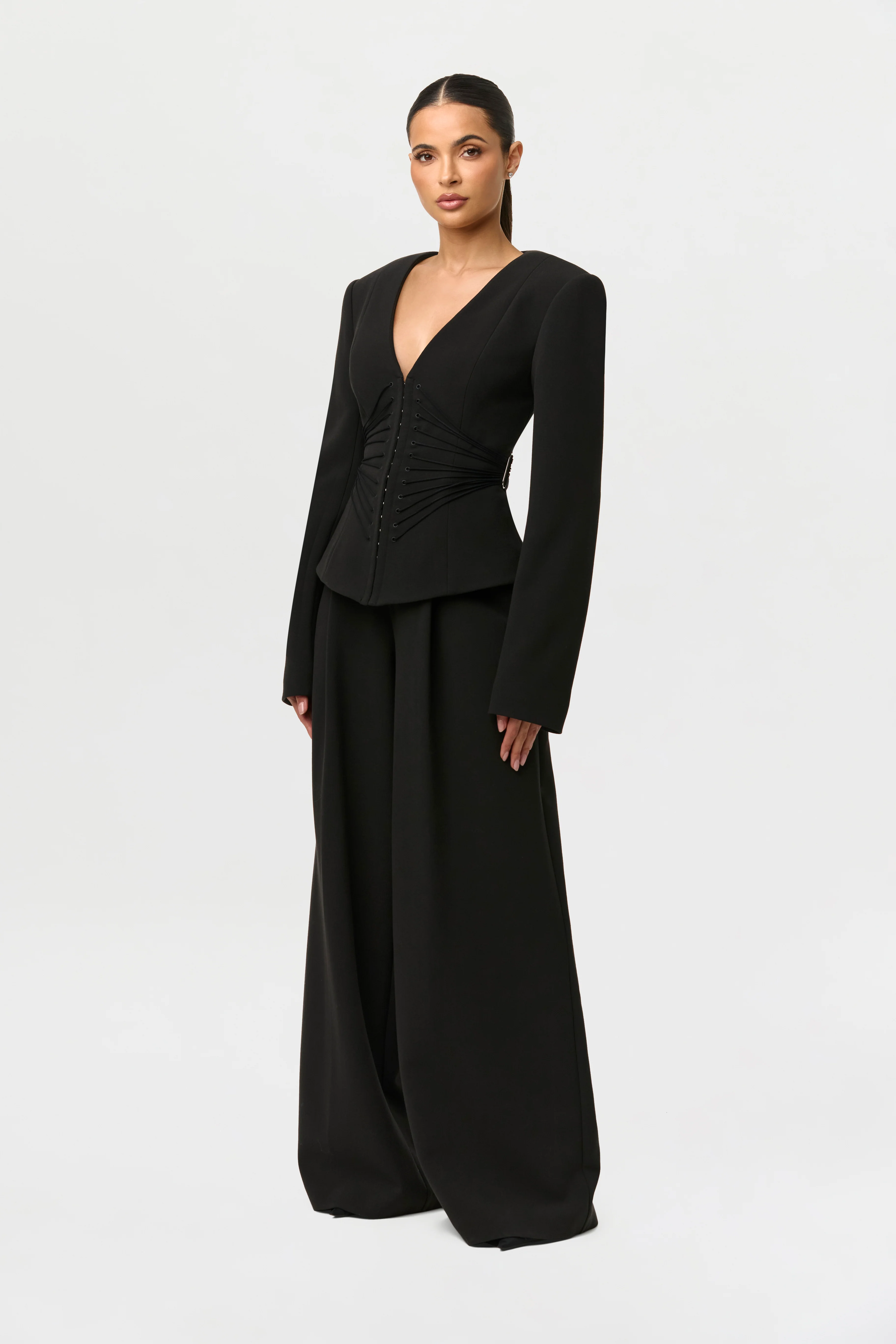 Suiting Wide-Leg Pants - Image 3