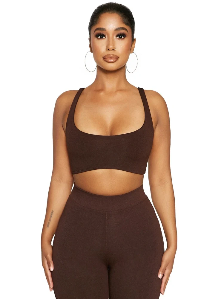 NW Scoop Tank Crop Top - Image 7