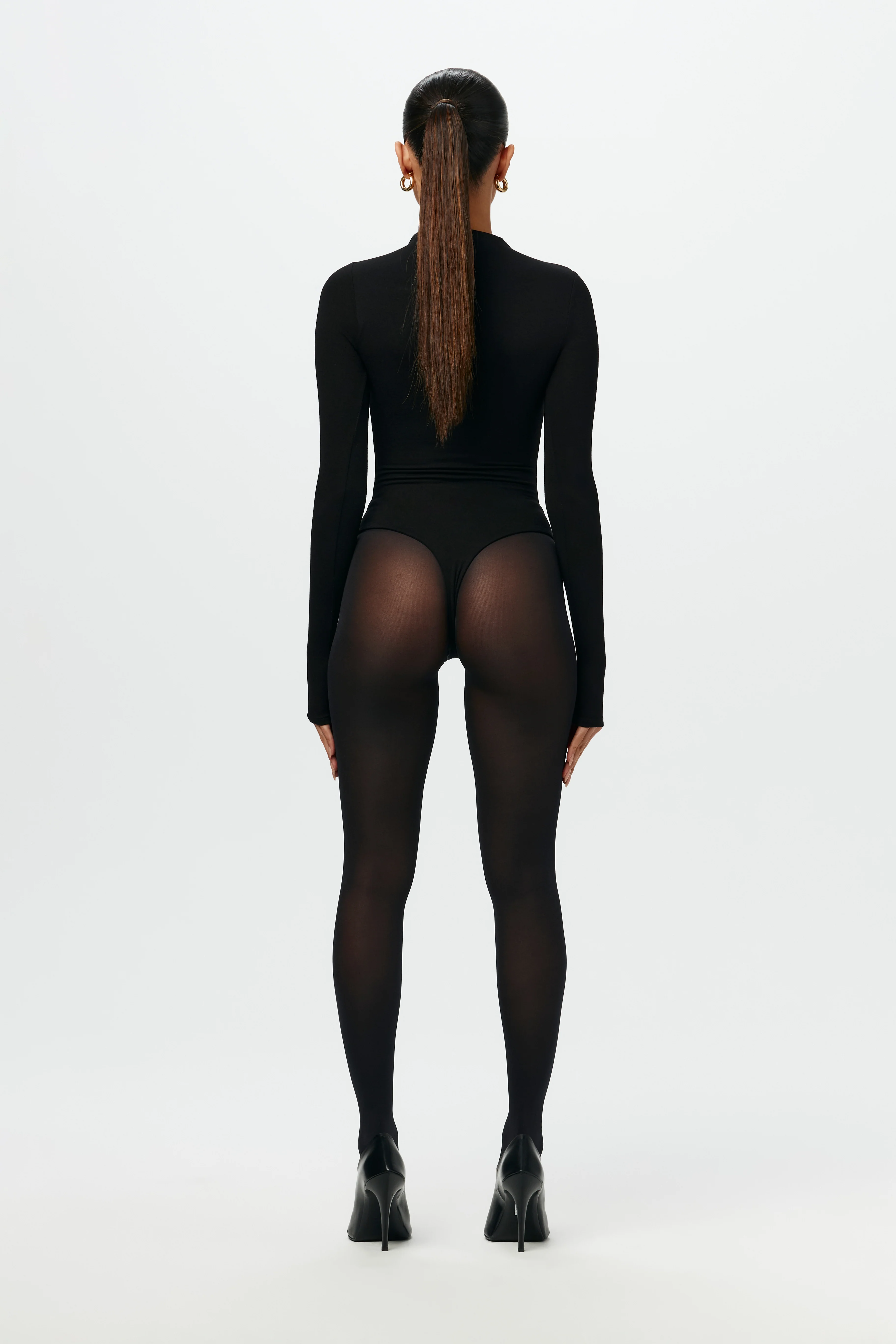 NW Sculpt Mock Neck Bodysuit - Image 4
