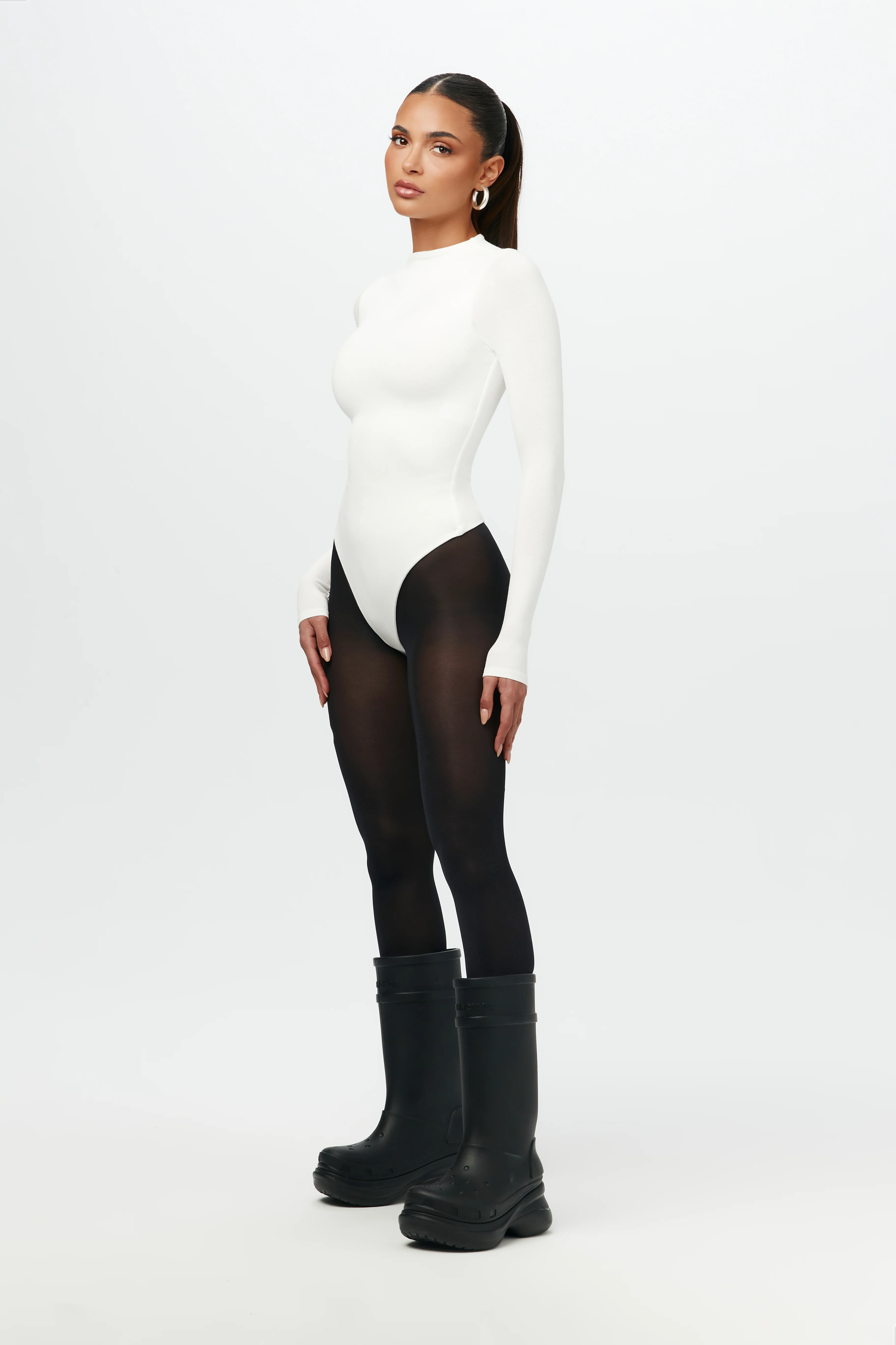NW Sculpt Mock Neck Bodysuit - Image 44