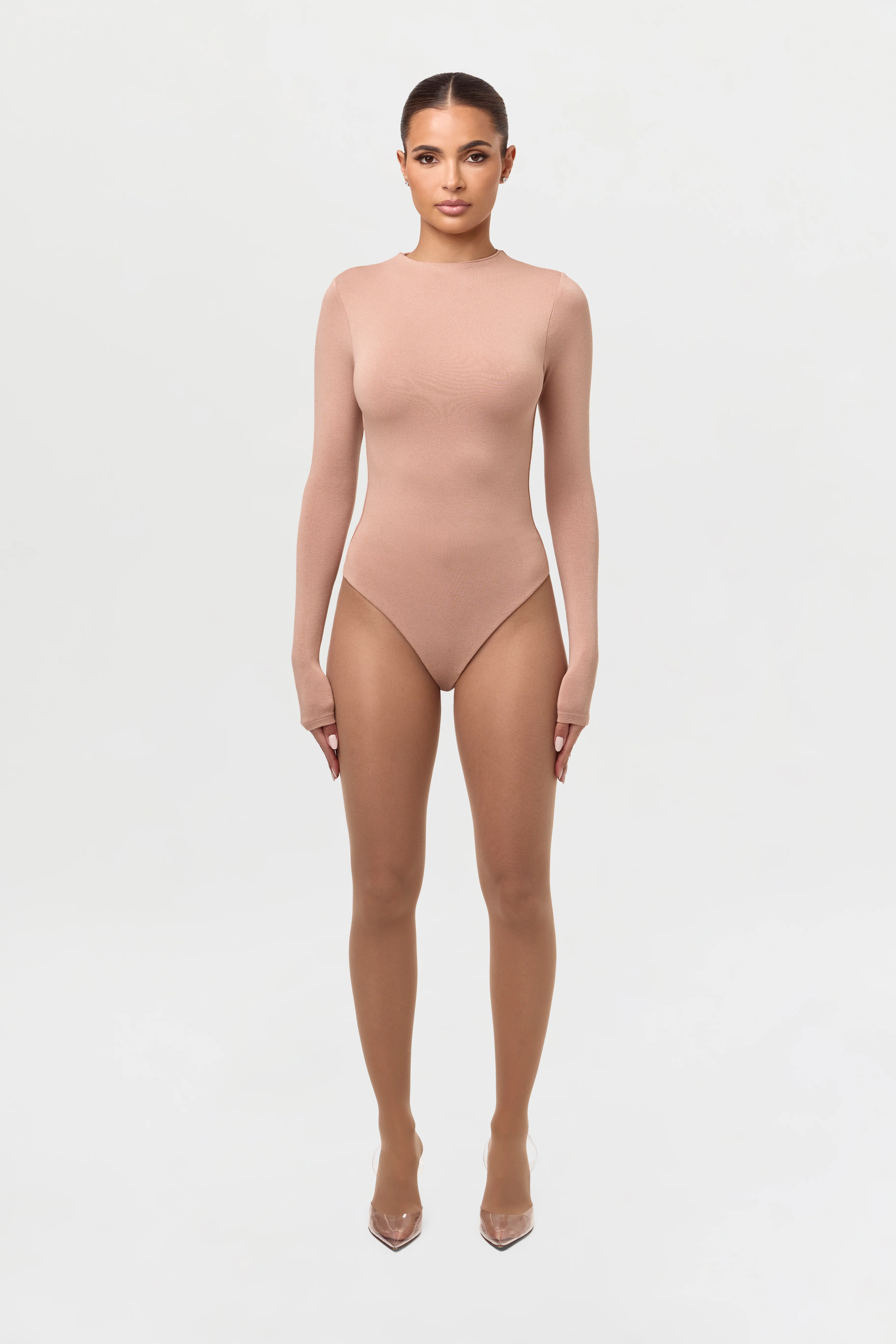 NW Sculpt Mock Neck Bodysuit - Image 53