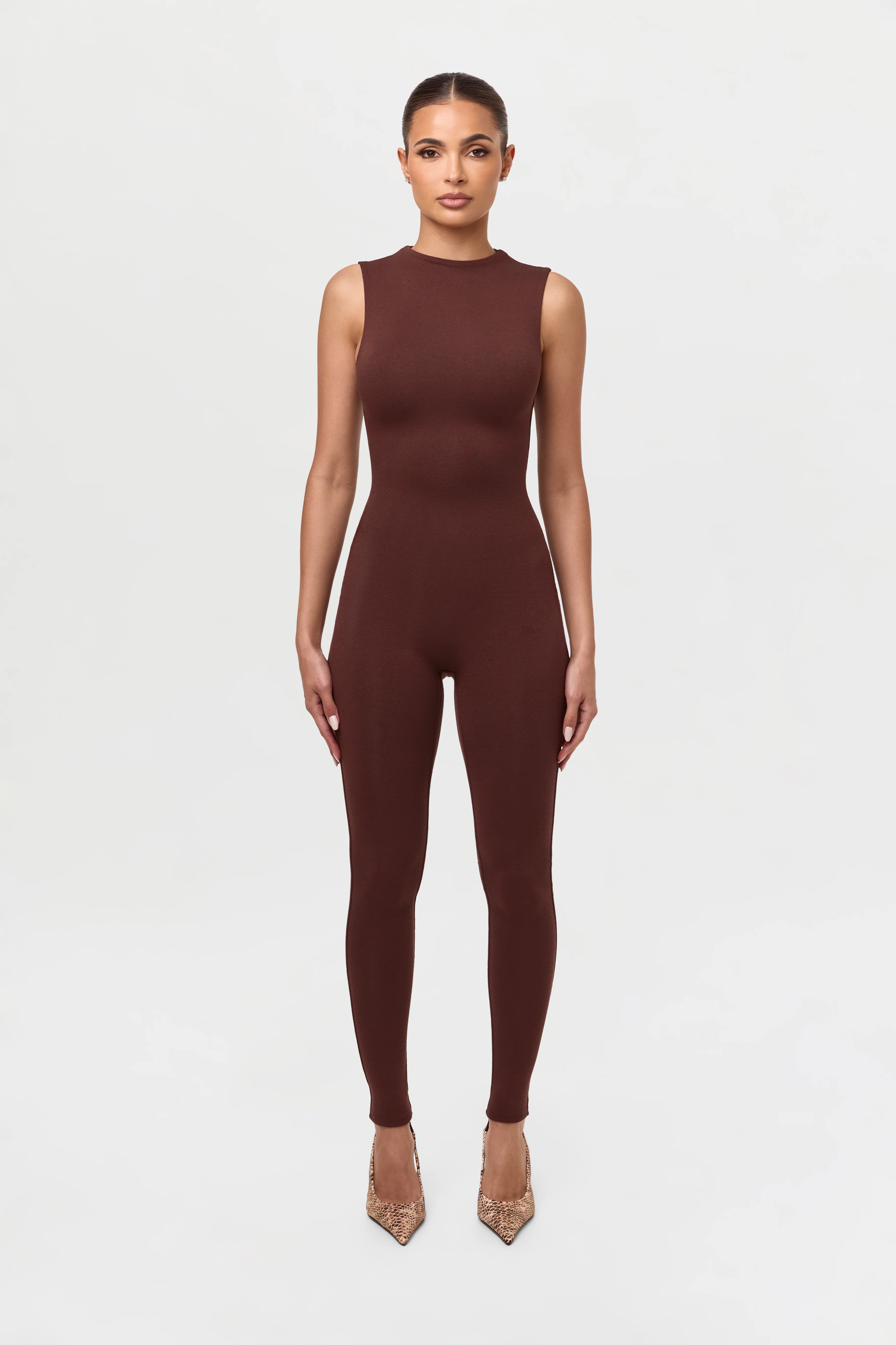 NW Sleeveless Sculpt Jumpsuit - Image 16