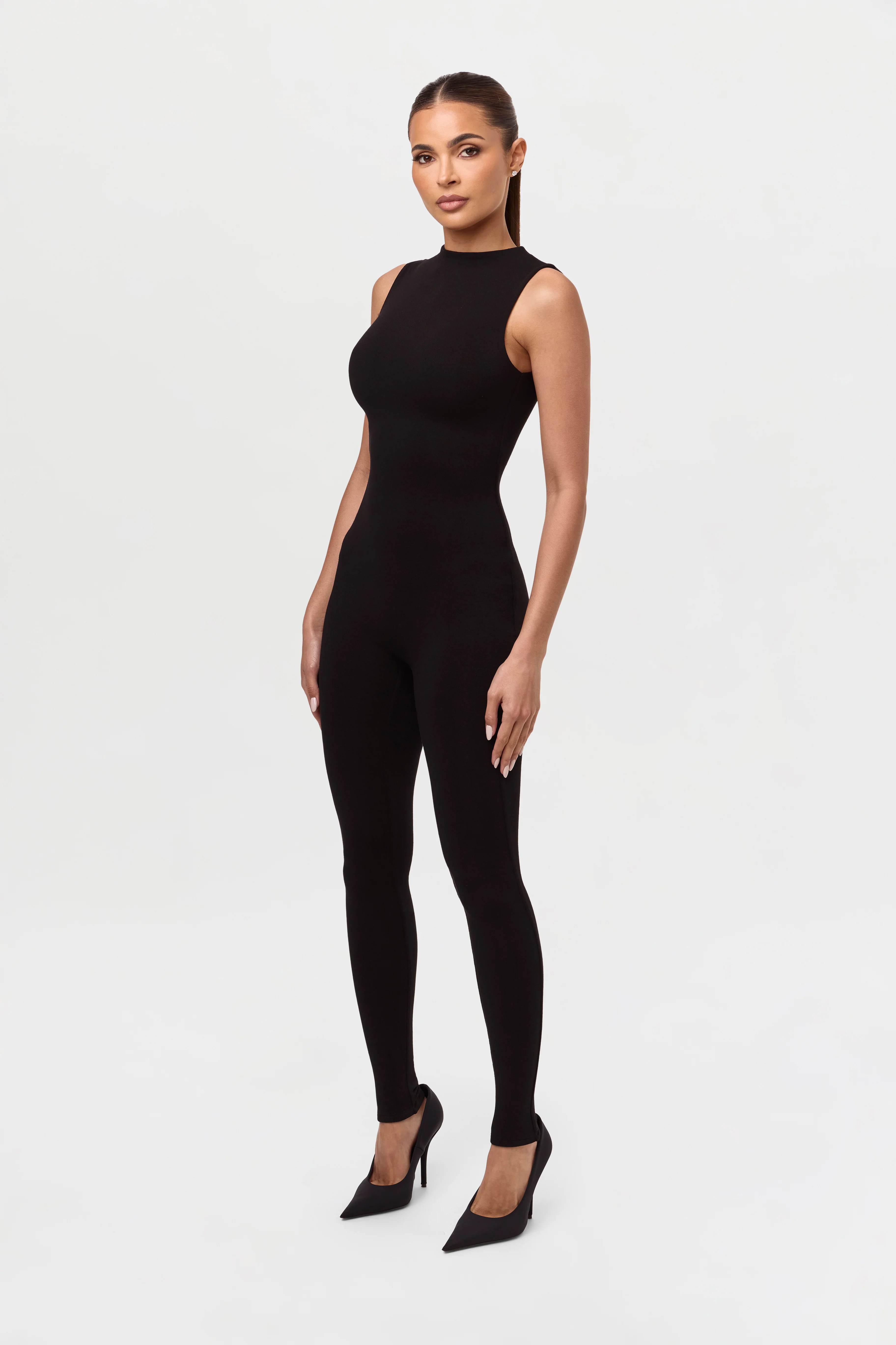 NW Sleeveless Sculpt Jumpsuit - Image 3