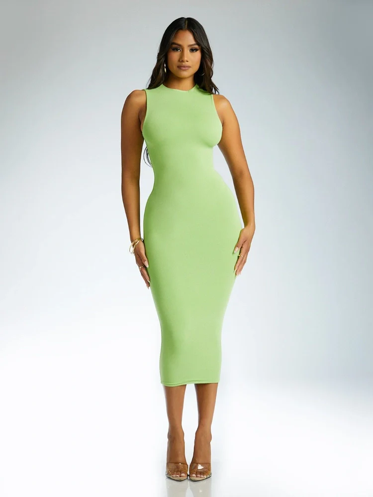 NW Sleeveless Midi Dress - Image 13
