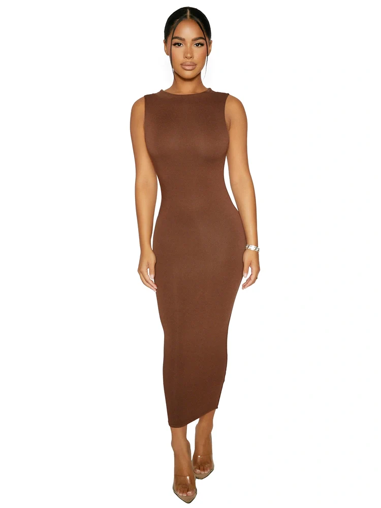 NW Sleeveless Midi Dress - Image 6