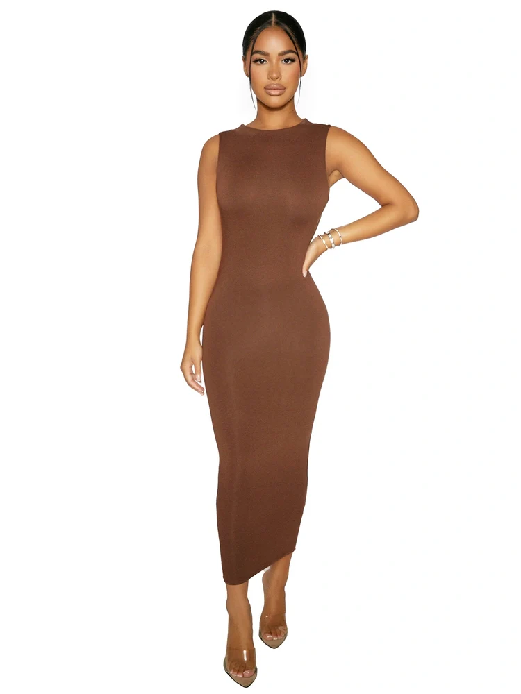 NW Sleeveless Midi Dress - Image 7