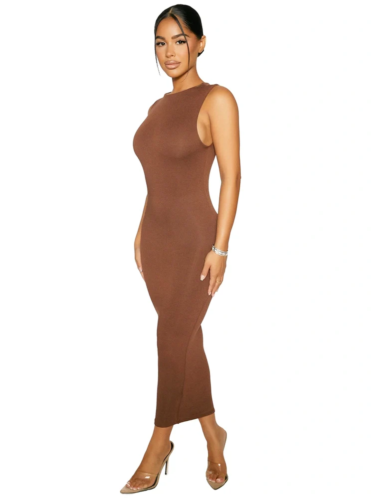 NW Sleeveless Midi Dress - Image 8