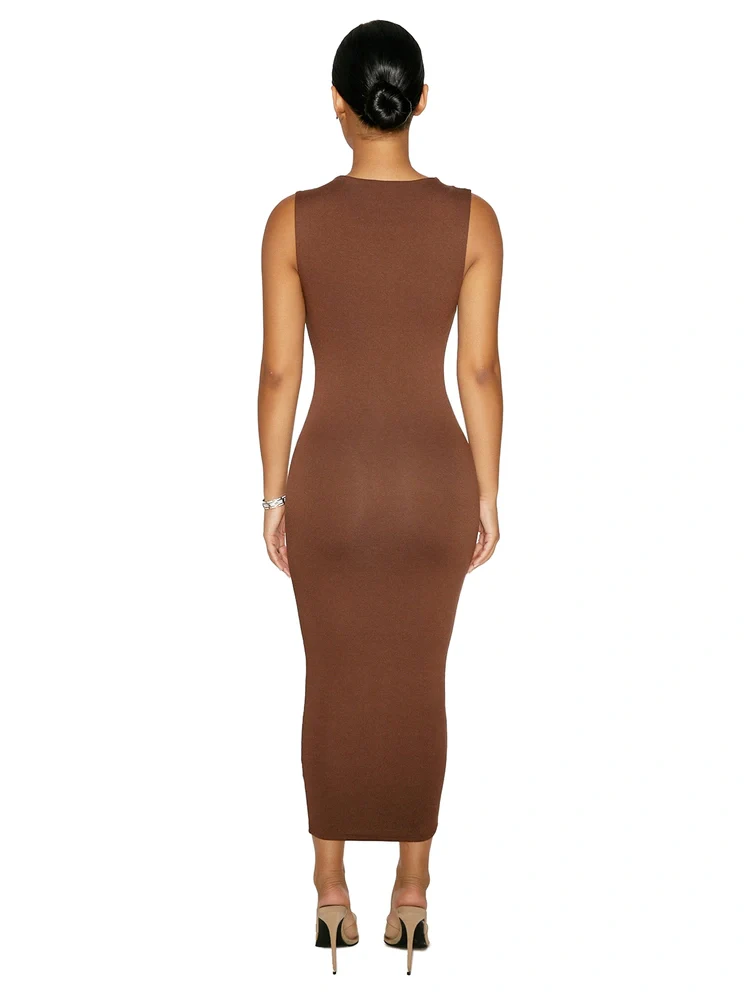 NW Sleeveless Midi Dress - Image 9