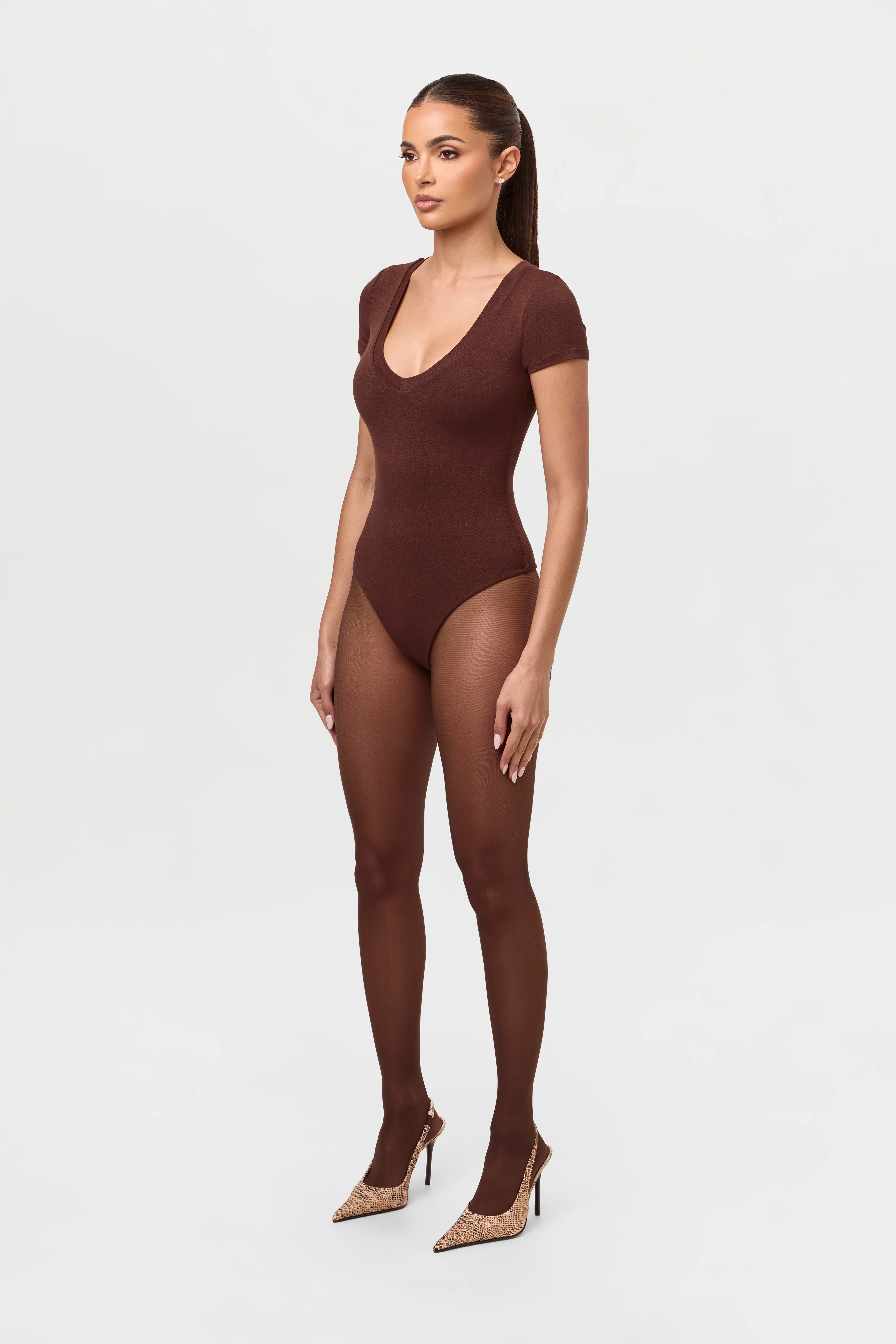NW V-Neck Sculpt Bodysuit - Image 5
