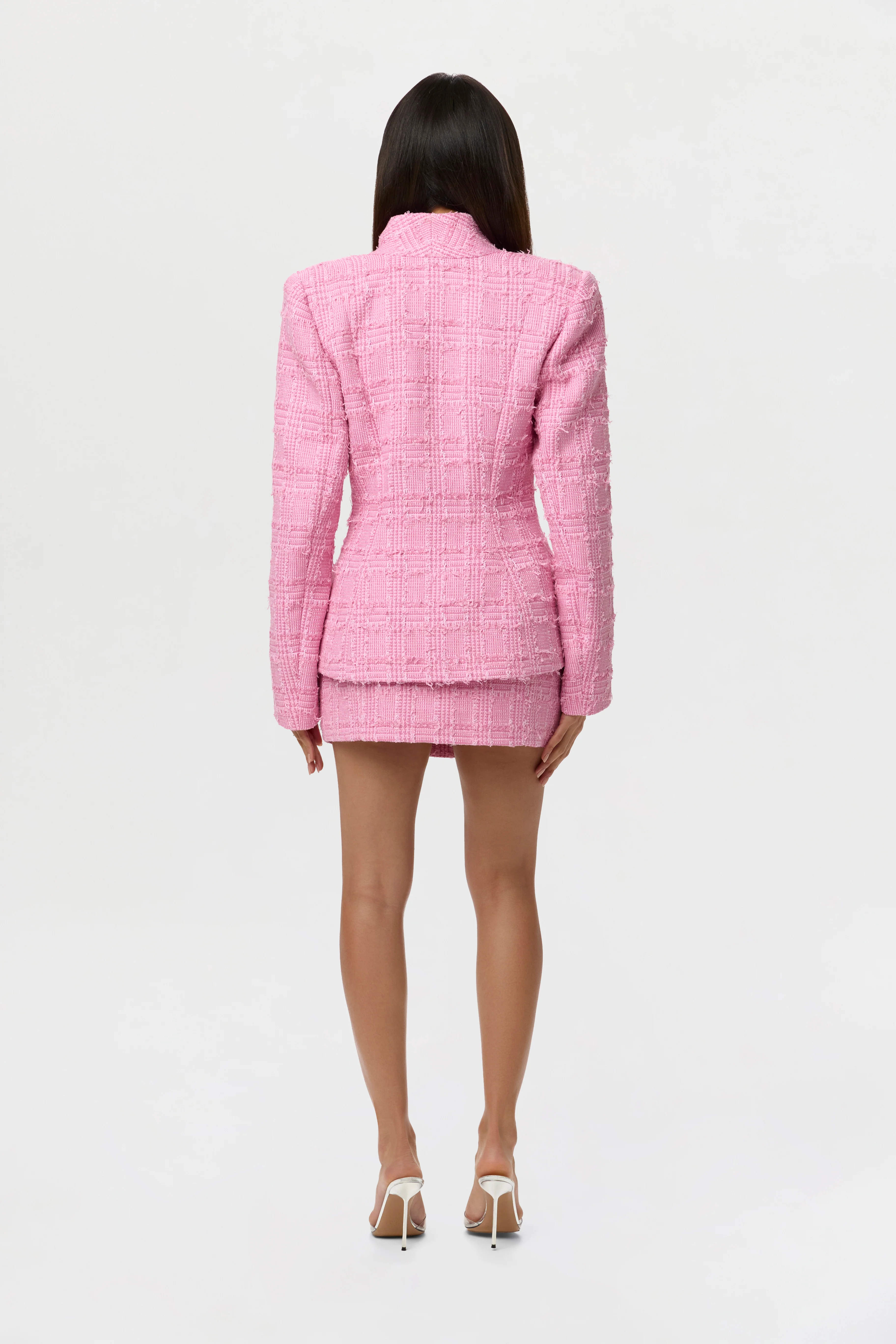 Tweed Suiting Mini Skirt - Image 6